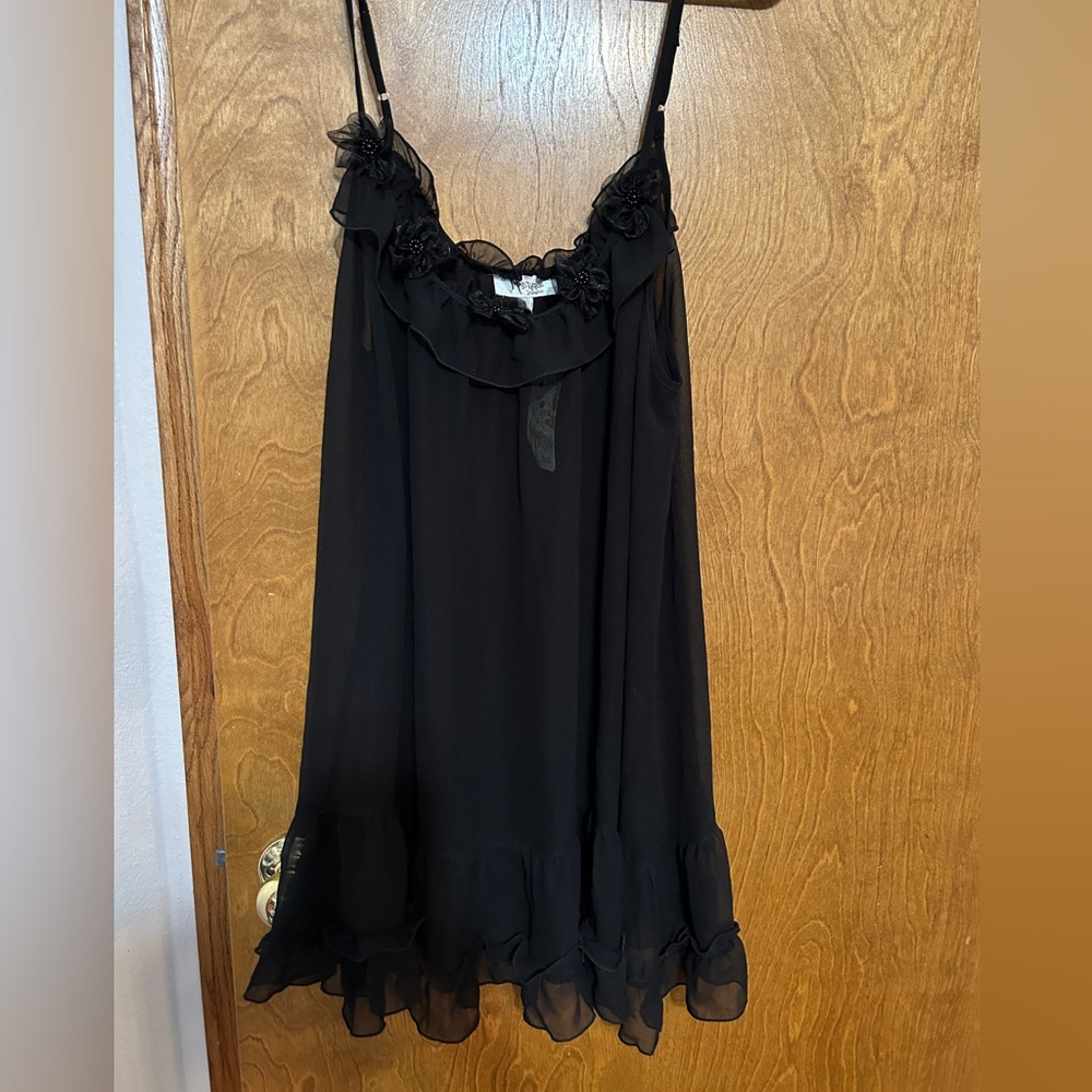NWT women’s size L sheer baby doll intimate
